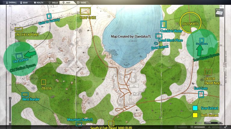 escape from la map