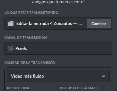 Cómo compartir pantalla en Discord