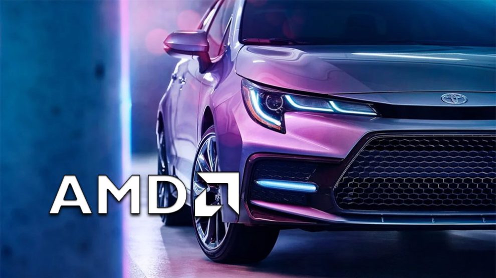 AMD Chip Toyota Coche