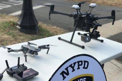 policia de nueva york drones
